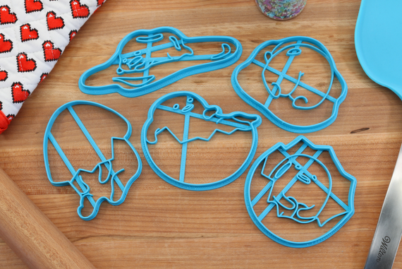 Gudetama Cookie Cutters - Cheeky Gudetama, Eggshell Hat Gudetama, Hiding in Egg, Lazy Laying Gudetama, Lounging Gudetama