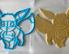 XL 12 Inch Eevee Cookie Cutter - Pokemon Large Cookies
