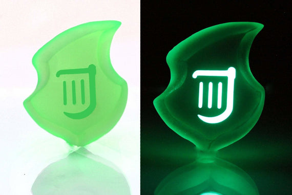 Clear Bard FFXIV Glow in the Dark Soul Crystal/BRD Job Stone Final Fantasy XIV FF14 - LootCaveCo