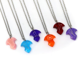 Constellation Stone Glow Charm Necklace - FFXIV Azem / Emet Selch Ascian Crystal - LootCaveCo