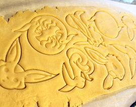 FFXIV Carbuncle Cookie Cutters - Carbuncle Plush, Carbuncle Face, Carbuncle Yin Yang - FF14- FFXV, Final Fantasy Gift - LootCaveCo