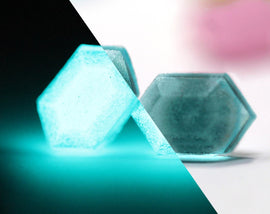 Zelda Earrings Glowing Rupee -Stainless Steel Stud- Legend of Zelda Breathe of the Wild - Nintendo/Zelda Gift