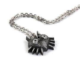 Zelda Charm Necklace Majoras Mask -Metal Resin- Legend of Zelda Breath of the Wild  - Nintendo/Zelda Gift