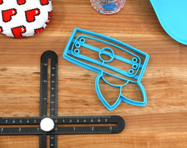 Ninja Item Cookie Cutters - Ninja Cloud, Ninja Kunai, Ninja Shuriken, Ninjutsu Scroll, Shinobi Headband - Ninja Baking, Ninja Baking