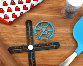 Crystal Gems Cookie Cutters - Garnet, Rose Quartz, Lapis Lazuli, Peridot, Pearl, Amethyst, Ruby, Sapphire, Bismuth