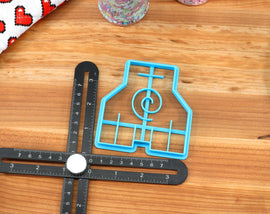 Elemental Bending Symbols Secondary Set 1 Cookie Cutters - Magma, Blood, Snow, Lightning, Metal - Bending Gift, Elemental Bender