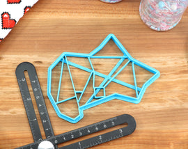 Origami Cookie Cutters - Origami Crane, Origami Bear, Origami Squirrel, Origami Crab, Origami Bear - Origami Gift idea