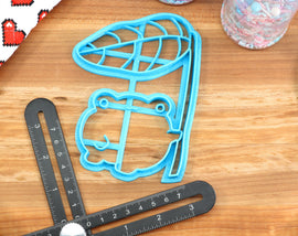 Cute Frogs Cookie Cutters - Flower Frog, Heart Frog, Umbrella Frog - Gift for Frog Lovers