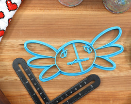 Cute Axolotl Cookie Cutters - Heart Tail Axolotl, Sad Axolotl, Sitting Axolotl, Smiling Axolotl, Swimming Axolotl - Axolotl Gift Idea