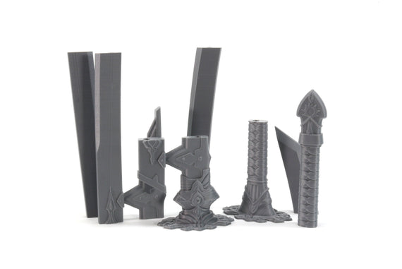 Virtuous Treaty Automata Katana DIY Cosplay Prop Kit