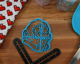 Ocarina of Time Face Cookie Cutters - Adult Link, Adult Zelda, Ganandorf, Saria, Sheik