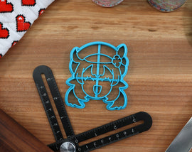 Genshin Impact Cookie Cutters Chibi Faces Set 3 - Diluc, Hu Tao, Klee, Thoma, Yoimiya