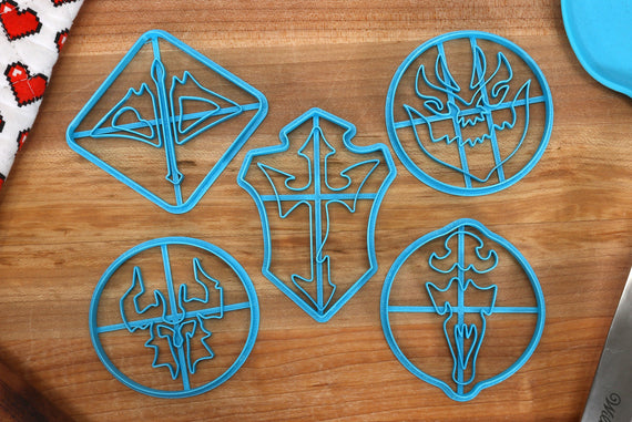 Daemon Cookie Cutters - Daemon Barbarian, Daemon Crusader, Daemon Necromancer, Daemon Bal - Daemon Gift