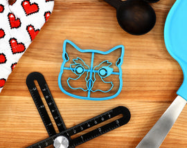 Owl Cookie Cutters - Barn Owl, Eastern Screech-Owl, Eurasian Eagle-Owl, Great Horned Owl, Long-Eared Owl