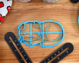 Scottish Fold Cookie Cutters - Scottish Fold Outline, Scottish Fold Face, Scottish Fold Sitting - Cat Gift Scottish Fold Owner