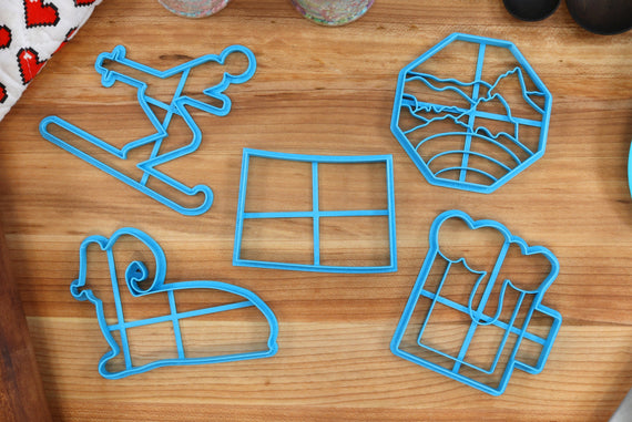 Colorado Cookie Cutters - Beer Mug, Colorado Outline, Rocky Mountain, Skiing - CO Gift Idea