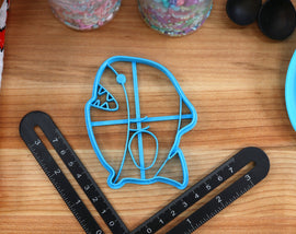 FFXIV Minion Cookie Cutters Set 2 - Fat Cat, Spriggan, Wee-Ea, Goobbue, Major General - FF14