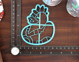 Rubber Duck Cookie Cutters - Rubber Ducky, Cool Duck, Punk Duck, Hat Duck, Sophisticated Duck - Rubber Duck Gift