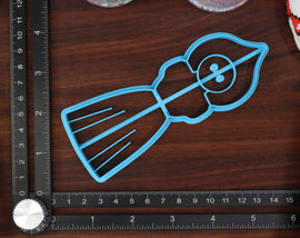 Cryptid Cookie Cutters, Set 2 - Dark Watcher, Dover Demon, Flatwoods Monster, Grafton Monster, Wendigo - Creepy Halloween Party