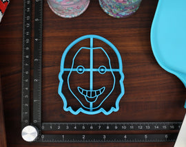 Creepy Pasta Monster Cutters, Set 1 - Creepy Momo, Eyeless Jack, Jeff The Killer, smile.dog, The Rake - Cookie Cutters