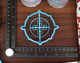 RPG Classes Cookie Cutters, Set 2 - Artificer, Cleric, Druid, Monk, Necromancer - Class Symbols Cookie Cutter