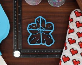 Rhode Island Cookie Cutters - Fancy Ring, Rhode Island State Flag, Rhode Island Outline, Silverware, Violet Flower- RI Gift Idea