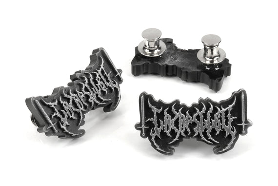Lainpilled - Chronically Online Pin - Y2k Pin - Metal Font Anime Merch - Gift for Chronically Online | LPN1