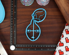 Plant Minions Species, Set 1 - Cookie Cutters - Blue Ones, Purple Ones, Red Ones, White Ones, Yellow Ones - Tiny Treasure Hunters Cutters