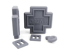 Brisket Cosplay Accessories - Yo-Yo Users Kit - Buckles and Battle Guards - Armguards - DIY Cosplay Prop Kit - Bounty Hunter Cosplay