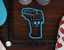 Ghost Hunting Cookie Cutters - EMF Meter, Digital Camera, Laser Thermometer, Spirit Box, Wax Candle - Ghoul Boys - Phasmo - Urban Explorer