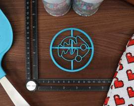 Splatoon Icons Cookie Cutters - Golden Salmon Egg, Octoling Symbol, Power Egg, Splatoon Cash, Super Sea Snail - Splatoon 3 / Nintendo baking