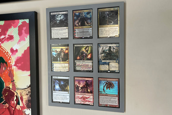 TCG Display Frame - 5 Display Modes - Protective Magnetic Back - For Displaying PKmN, MTG, Yugioh, Sports Cards FNP1