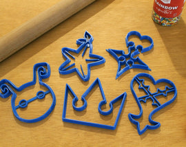 Kingdom Hearts Wayfinder Cookie Cutters - Kingdom Hearts - LootCaveCo