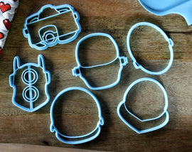 Risk of Rain 2 Cookie Cutters - Commando, Huntress, MUL-T, Engineer, Artificer, Mercenary - Risk of Rain 2 / Baking Gift - LootCaveCo