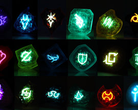 FFXIV Glow in the Dark Soul Crystal Job Stones - Collectors Edition Bundles