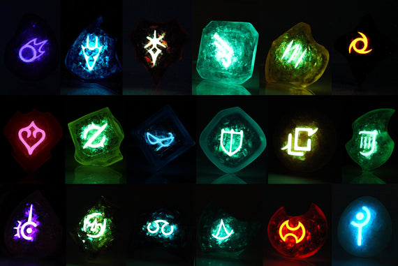 FFXIV Glow in the Dark Soul Crystal Job Stones - Collectors Edition Bundles