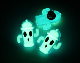Animal Crossing Gyroid Pin - Glow in the Dark Pins - Haniwa New Horizons - Original Squeezoid - Gyroid Glow Pins - Hidden Treasures | SPN1