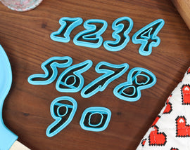 Pirate Script FONT Cookie Cutters - Fondant Letters, Letters for Cake Decorating - Birthday Party Decorations - Pirate Letters, Yar, Ahoy