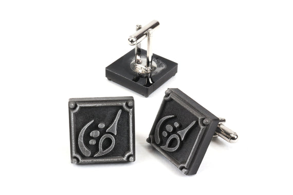 Pictomancer FFXIV Job Cufflinks - PIC Metal Resin, Final Fantasy 14 FF14 Soul Crystal | CFF1