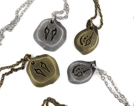 FFXIV Metal Soul Crystal Locket Style Charm Necklaces - Collectors Edition Bundles