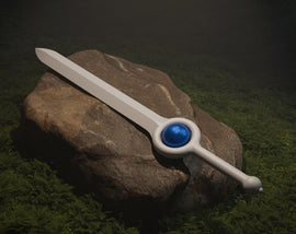 Finn's Sword DIY Cosplay Prop Kit - Adventurous Journey - Sentient Sword - Paradox Blade - Alternate Reality Crystal Hilt