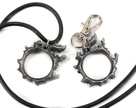 Dalamud Symbol Pendant FF14 Necklace / Keychain - FFXIV