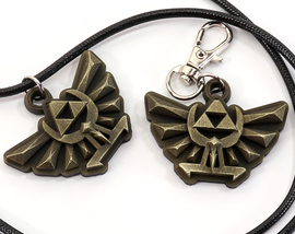 Hyrule Symbol Keychains / Necklace - Legend of Zelda