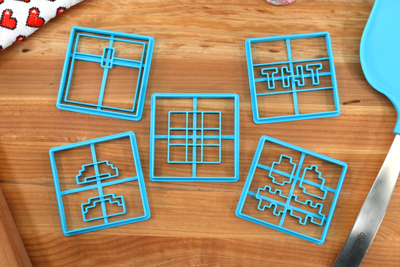 Minecraft Blocks Set 1 Cookie Cutters- Chest, Crafting Table, Furnace ...