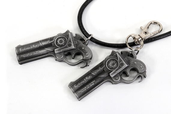 Bayonetta Scarborough Fair Keychain / Necklace, Bayonetta 2 Cosplay or Gift KY1