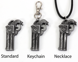 Scarborough Fair Gun Keychain / Necklace - Bayonetta