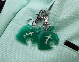 Animal Crossing New Leaf Glow Keychain/Necklace Gamer Gift for ACNL Video Game Cosplay - LootCaveCo