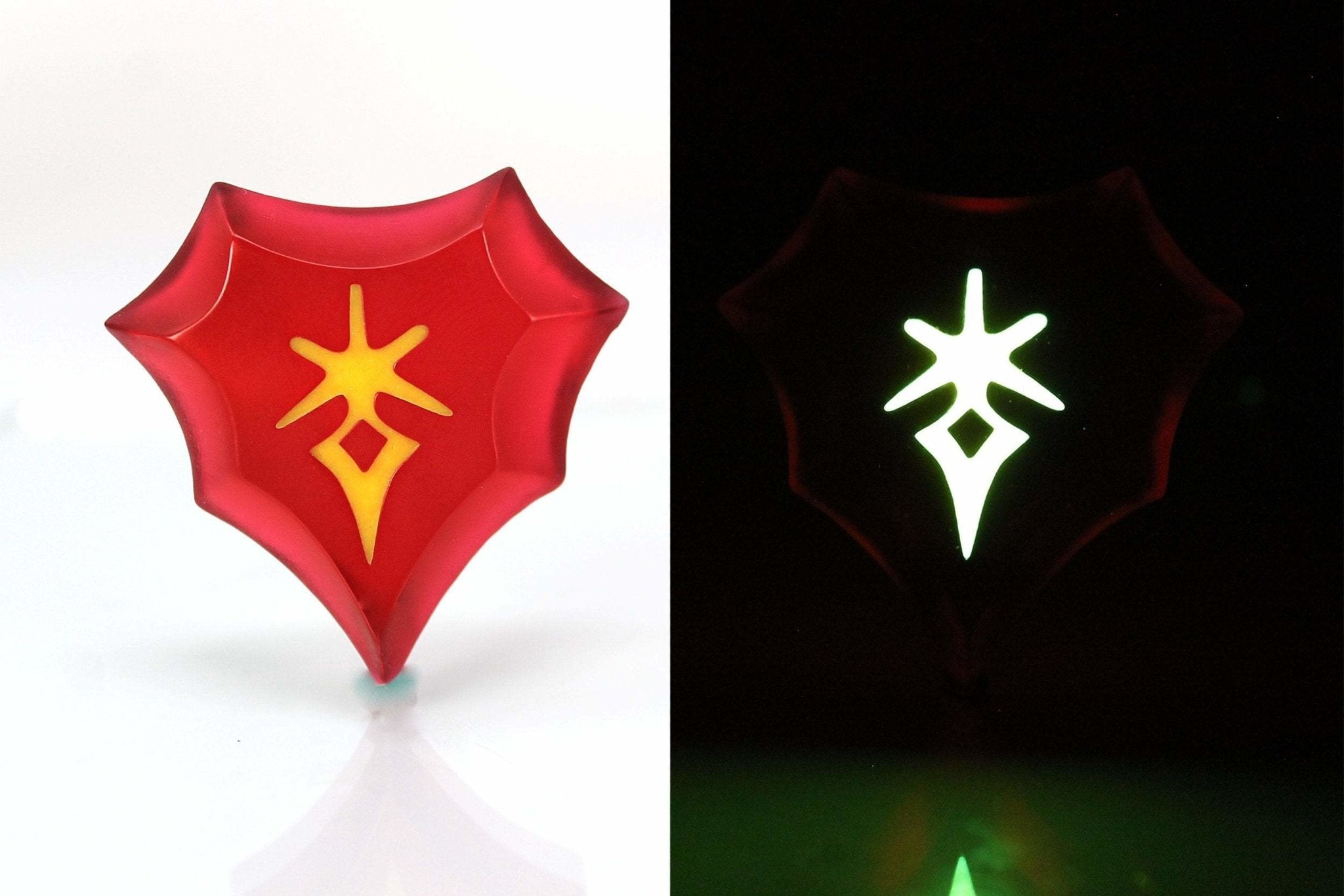 Dark Knight Clear Glow in the Dark Job Stone - FFXIV