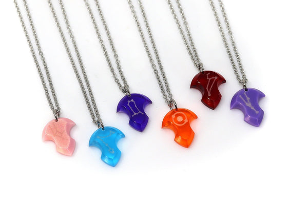 FFXIV Convocation Glow Stones Locket Necklaces - Collectors