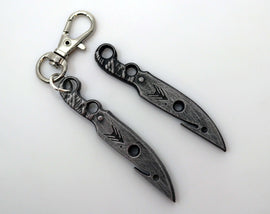 Destiny 2 Hunter Knife Keychain/Necklace for Destiny Cosplay - LootCaveCo